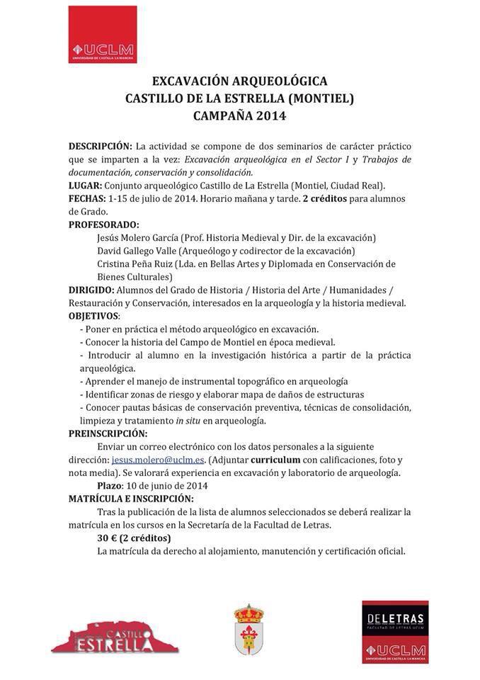 Excavacion Campaña 2014